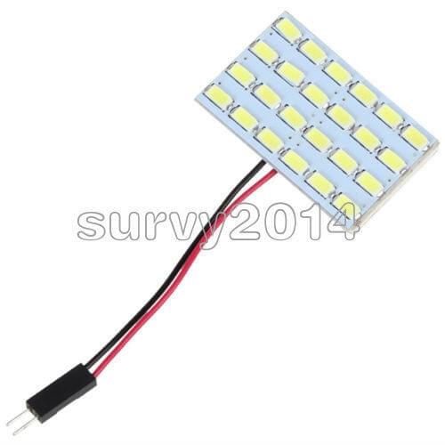 3W 24 Led Board 12V Car Interior Dome Reading Lamp Light Super Bright Energy Saving Lamp Board 5730