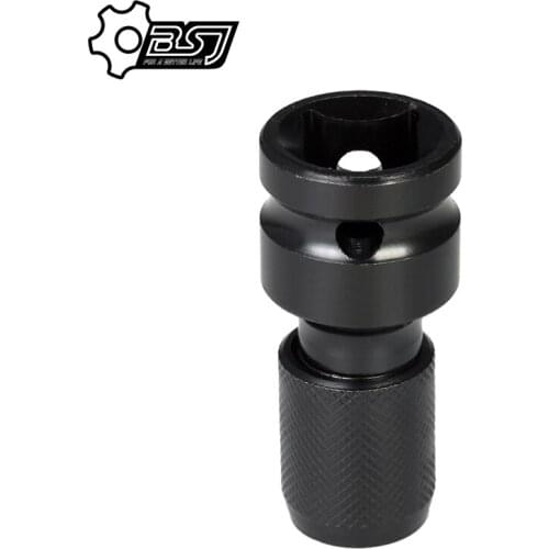 1/2'' Square to 1/4'' Hex Shank Socket Adapter Quicker Release Converter for Impact Wrench Length 5cm Mayitr