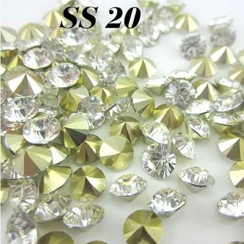 Free shipping Fashion SS20 4.6-4.8mm 432pcs/bag(3G) Crystal/Clear Resin rhinestones Pointback,Resin Stones for DIY Decoration