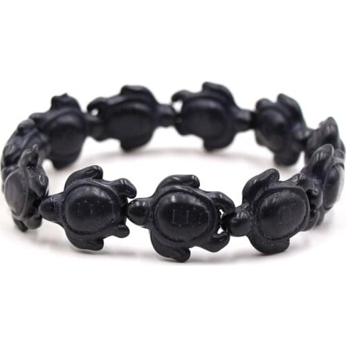 Personality Charm Turtle Bracelet Men Fashion 2021 New 6 color Bracelets Women Men For Trendy Jewelry Gift