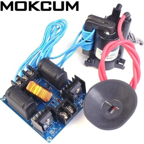 12-30V 60-300W ZVS Tesla Coil Driver Generator Board 10A 30-50kHz High Voltage Discharge Flyback Generate Long Arc Module