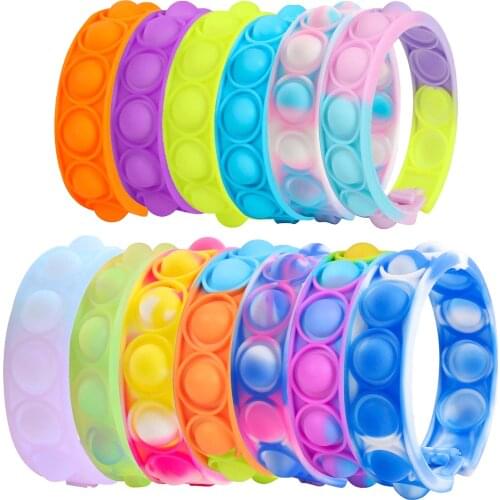 Simpl Dimmer Dimple Guffo Fidget Toys, Stress Reliever Sensory Silicone Squ-eeze Toys With For Kids Adults Autism Decompression