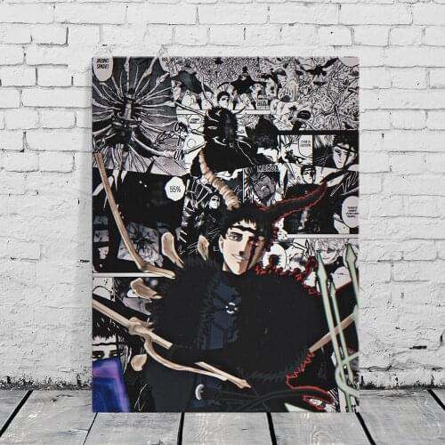 Black Clover Zenon Zogratis Anime Canvas Painting Wall Art Posters Prints Pictures Living Room Decoration Home Decor