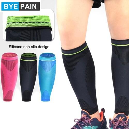 1Pcs BYEPAIN Calf Compression Sleeves For Men & Women - Leg And Shin Compression Sleeves for Runners, Cyclist