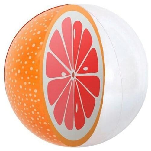 Creative Inflatable Balls Simulation Watermelon Rubber Ball Beach Pool Toys Beach Party Supplies Beach Ball