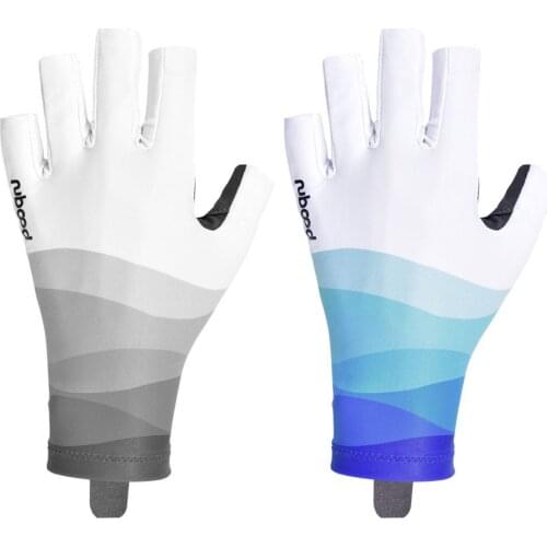 Summer Ice Silk Non-Slip Fishing Gloves Men And Women Summer Outdoor Cycling Sport Anti-UV Breathable Sun Protection Gloves