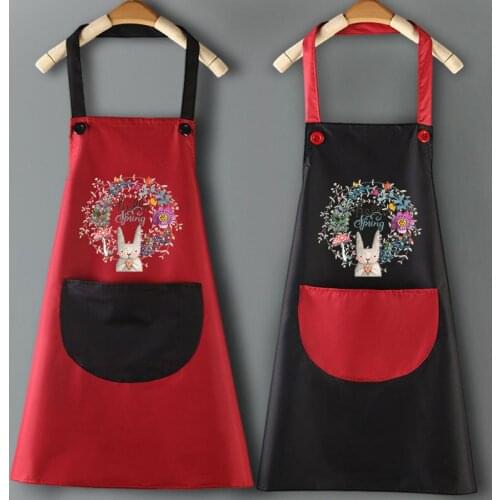2020 NewestFashion Korean version Chef Waiter Cafe Shop BBQ Hairdresser Aprons Bibs Kitchen Accessory