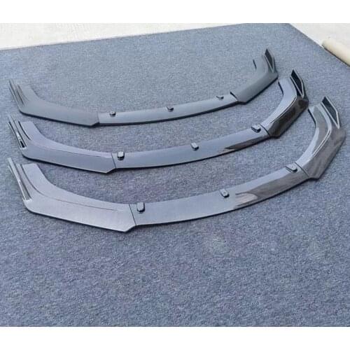 Newest Universal Car Front Bumper Lip Splitter Lip Body Kit Spoiler Diffuser For BMW For Benz For Audi For VW For Subaru