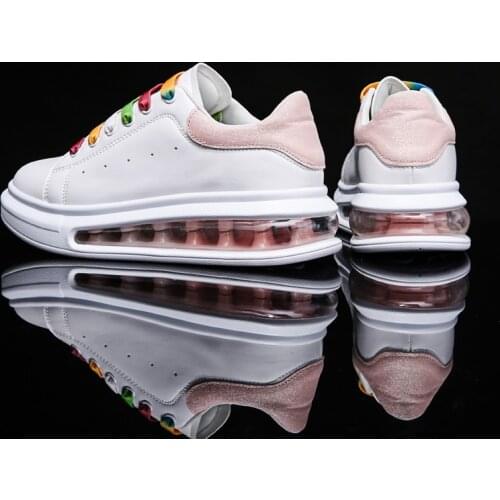 New Product Sneakers Women Full Palm Air Cushion Non-slip Women Shoes Breathable Damping Cozy Woman Vulcanize Designer Shoes