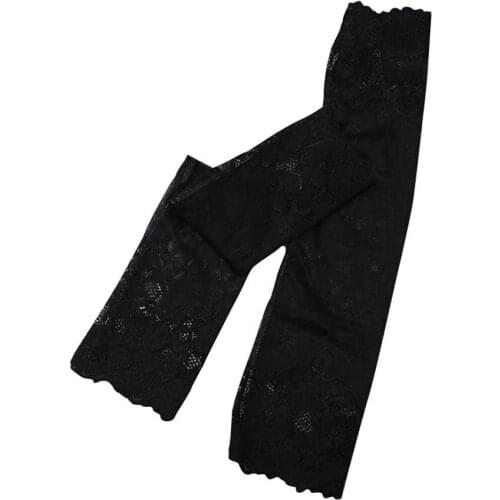 Gloves Fashion Women Summer Riding Sun-proof Elastic Thin Lace Arm Sleeves Oversleeve