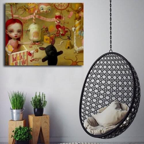 Fushigi Circus By Mark Ryden Wall Art Canvas Poster And Print Canvas Painting Decorative Picture For Office Bedroom Home Decor