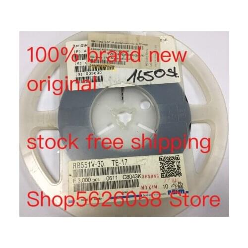 RB551V-30TE-17 SOD323 100% new original freeshipping 50PCS-3000PCS/LOT STOCK