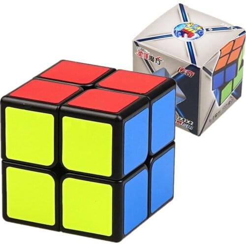 ShengShou 2x2 Cube Legend 2x2x2 Magic Cube 2 Layers 50mm Size Magic Speed Cube Professional Puzzle Toys For Children Kids Gift