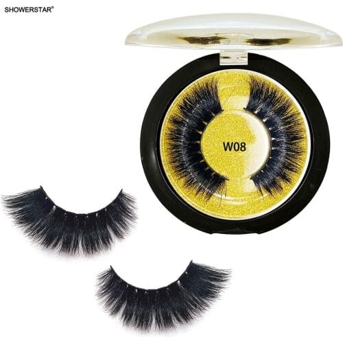SHOWERSTAR Makeup Eyelashes Extension 21mm Lashes Chinese Fox Hair Crisscross Thick Party Appointment Wedding Carnival 6D False