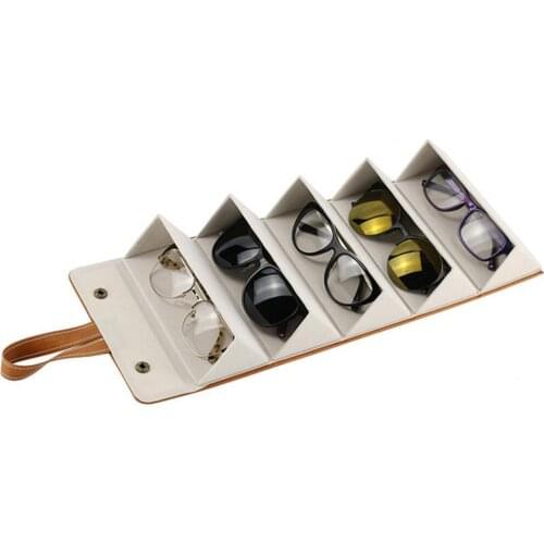 Glass Storage Organizer Useful Multiple Cases Large Capacity Travel Organizer Case Storage Box for Ornament Cases Large Capacity