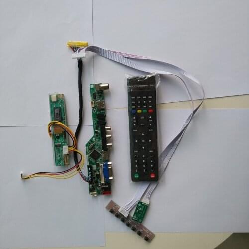 TV VGA AV USB AUDIO HDMI-compatible LCD LED driver board Controller Board kit DIY For M240HW01 VD 1920X1080 24" screen display