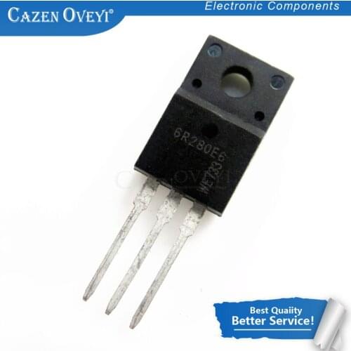 10pcs/lot IPA60R280E6 6R280E6 TO-220F In Stock