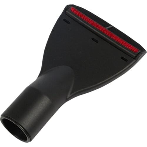 Anti-Static Flat Mouth Brush Suction Head Vacuum Cleaner Parts 32/35mm Carpet Floor Nozzle Brush Adapter Swivel Head