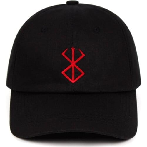 BERSERK dad hat 100% Cotton Kentarou Miura Comic embroidery Baseball Cap Snapback Unisex Summer fashion outdoor leisure caps