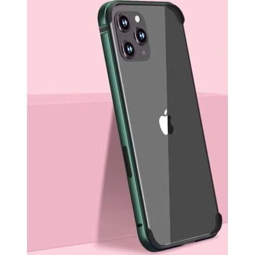 For iPhone 12 Case Aluminum Metal Phone Bumper Ultra Thin Frame For iPhone 12 11 Pro Max X XR XS SE 2020 7 8 Plus Cover Luxury