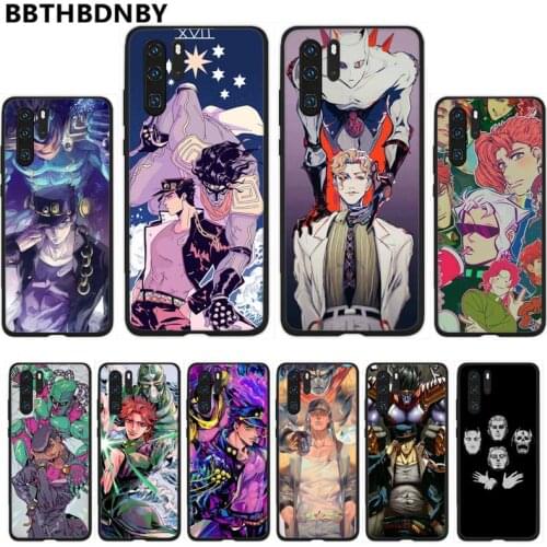 JOJO BIZARR ADVENTUR DIY phone Case cover Shell For Huawei P9 P10 P20 P30 Pro Lite smart Mate 10 Lite 20 Y5 Y6 Y7 2018 2019