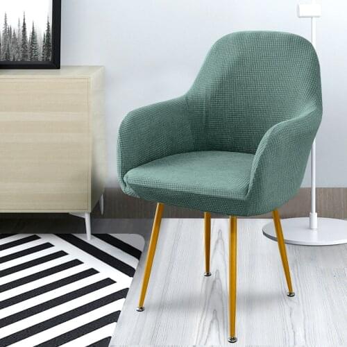Elastic Spandex Armchair Cover Sloping Arm King Back Chair Cover Wingback Sofa Slipcover Protector For Hotel Bar Banquet