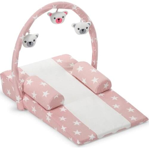 Newborn Baby Bed Reflu Bed Newborn Baby Quirky Baby Reflux Bed Pink Mega Star Baby Bedding Mother baby