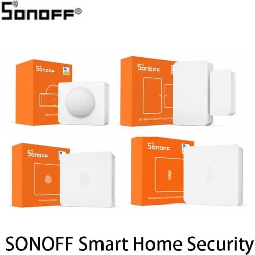 SONOFF Zigbee Bridge /Wireless Switch / Temperature Humidity /Motion /Wireless Door Window Sensor Zigbee 3.0 Automation Modules