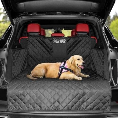New Quilted Cotton Dog Car Trunk Protection Pad Waterproof SUV Trunk Pad Extended Dog Car Seat Cover Trunk Transporter Mat Pad