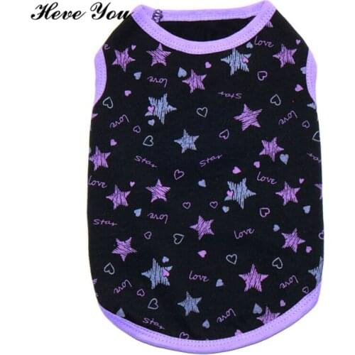 Heve You Dropshipping Pet Dog Clothes for Small Dogs Cats Vest Teddy Summer Skirt Chihuahua Dog Clothing XS~L