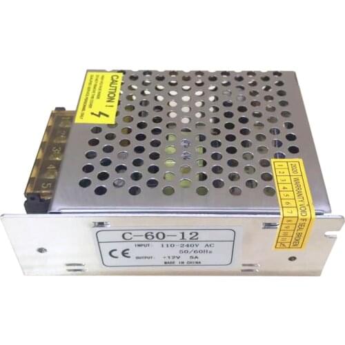 Power Supply 60W, 120W,200W 300W 350W 400W DC 5V 12V 24V 1A 2A 5A 10A 20A 30A Switching Power Supply For Led Strip Light