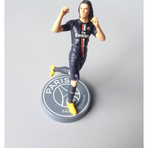 Plastic pvc model figure Model soccer star