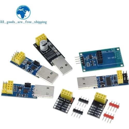 CH340G CP2104 USB To ESP8266 ESP-01 ESP-01S WIFI Module Programmer Adapter Download Debug Link Kit for Arduino LINK v1.0 CH9102F