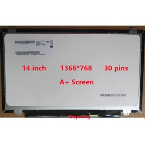 Slim NT140WHM-N44 N140BGA-EA4 REV.C1 NT140WHM-N31 B140XTN02.A 14" HD LCD Screen Display