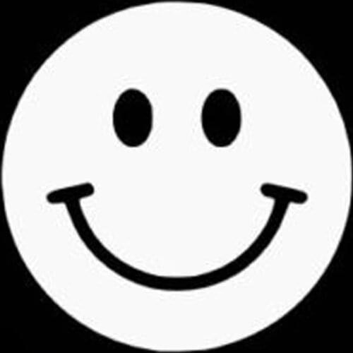 Smiley Face Decor Car-Styling Car Accessories Vinyl Stickers