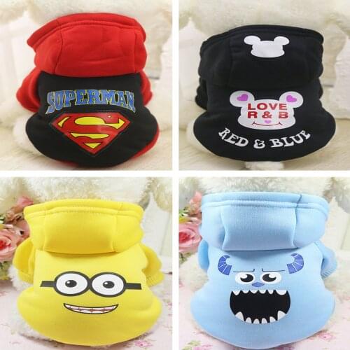 Winter Warm Pet Dog Clothes Sports Coats Hoodies For Small Dogs Chihuahua Pug French Bulldog Clothing Puppy Dog Coat Jacket