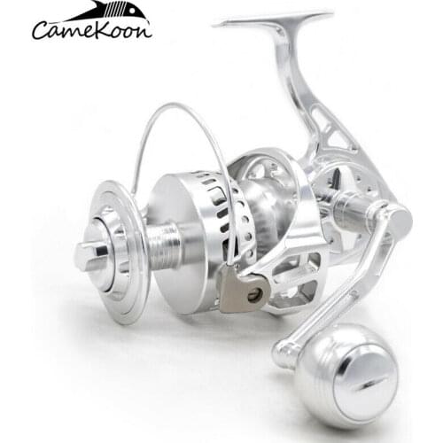 12BB+1RB 3000-7000 Full Metal Aluminum CNC Boat jigging Reel Long shot deep Sea fishing Trolling reel high strength drag PW 30KG