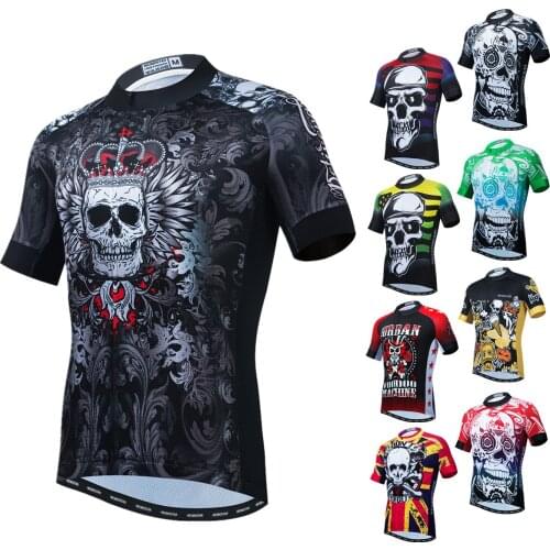 2021 Summer Cycling Jersey Mens Sportswear Mountain Bicycle Clothing Short Sleeve Racing Bike Clothes