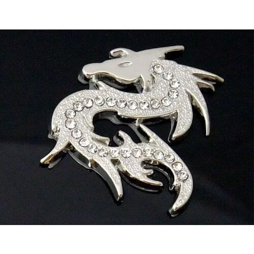 Car sticker Diamond dragon reflective tape stickers Sticker Reflective Decal For Reflector Truck Bumper Funny Auto SUV Cool