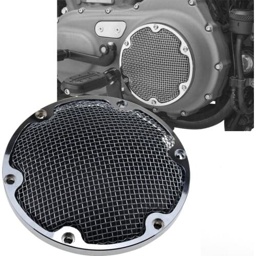 For Harley Sportster Iron XL883 XL1200 Black Motorcycle Derby Cover Clutch Timing Covers Master Cylinder Chain Inspection Cover