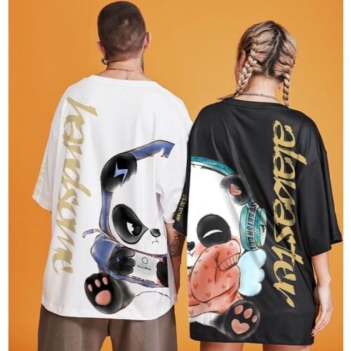 Online Chinese Store Tee Tops National Asian Clothes Harajuku T Shirt Streetwear T-Shirt Hip Hop Summer 2020 Japanese Top KK3303