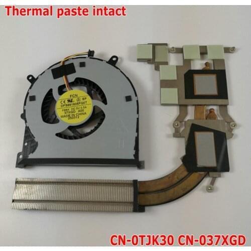 Laptop CPU Heatsink Cooling Fan New Original For Dell XPS 15 L521X Cooler Fan DFS661605FQ0T FB8X TJK30 37XGD 9G7Y9 DC28000B4F0