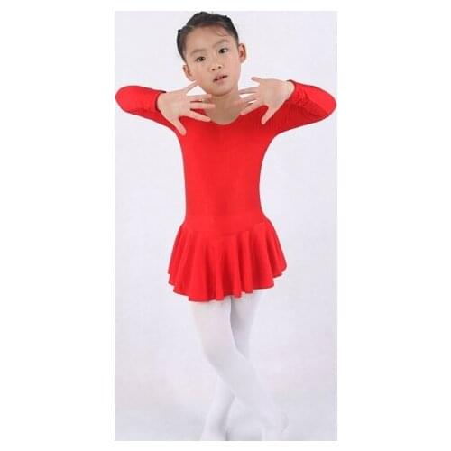 Wholesale Ballet dance gymnastics performance children Latin dress ruffle latin dress 10 pcs /lot
