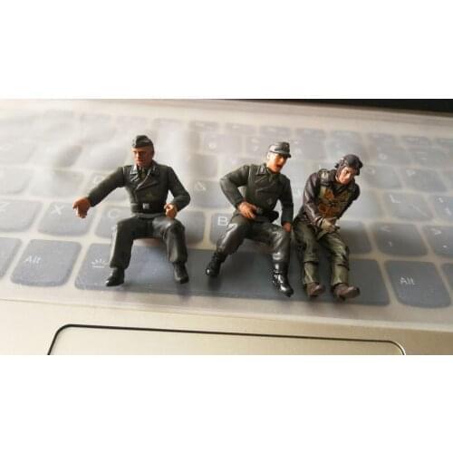 Pvc figure 1:32 solider 3pcs/set