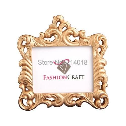 Silicone Mold Photo Album Golden European Style Retro Moulds Silicone Rubber Hollow Engraving Phase Frame for Cake Decorations