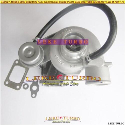 TB0227 466856 466856-0003 466856-5003S 46424102 Turbo For FIAT Commercial Strada Punto TDS Uno 46408952 M.708.HT17.2D M.709 1.7L