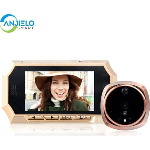 Brand new 4.3-inch 1.3MP high-definition cat-eye video doorbell night vision camera room visitor intercom system
