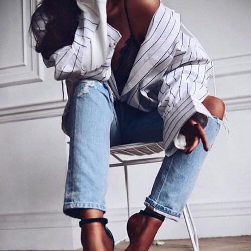 Women Irregular Long Sleeve V-neck Loose Tops Patchwork False Two Pieces Blouse Hooded Oversize