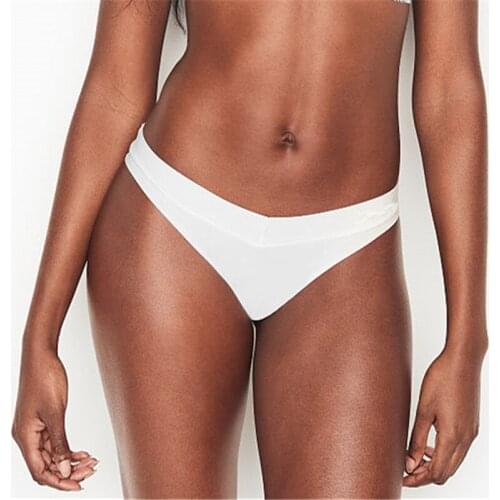 New soft ladies' briefs, three sets of panties, middle and low-waist ladies' seamless briefs, comfortable and sexy panties