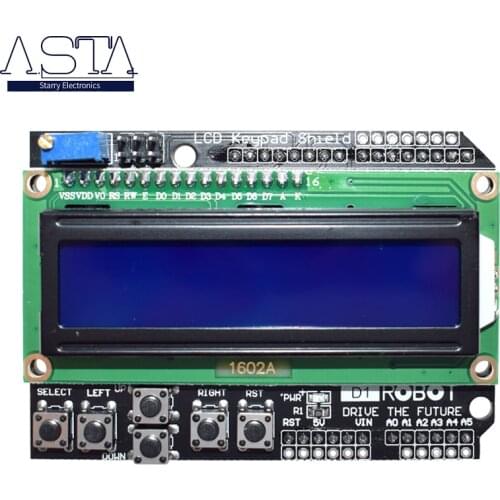 1pcs LCD 1602 character LCD input / output expansion board LCD Keypad Shield